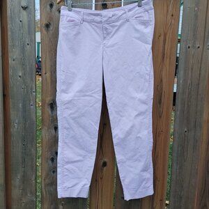 LOVELY OLD NAVY Pixie Lavender Pants Women's Size 8